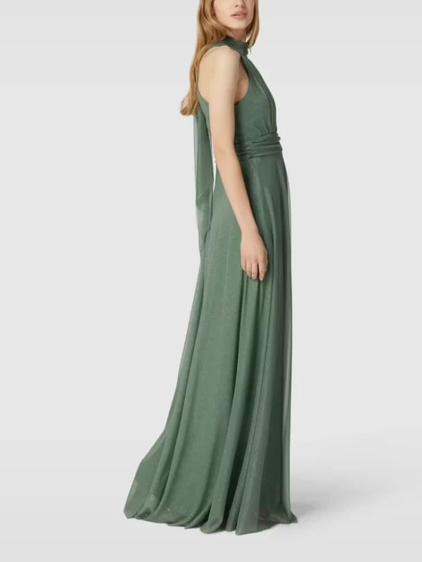 TROYDEN COLLECTION Abendkleid Mit Amerikanischem Ausschnitt – Schilf 5