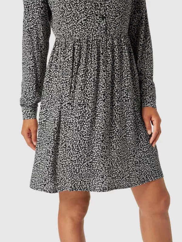 Vila Blusenkleid Mit Volantsaum Modell ‘VIFINI’ – Schwarz 4